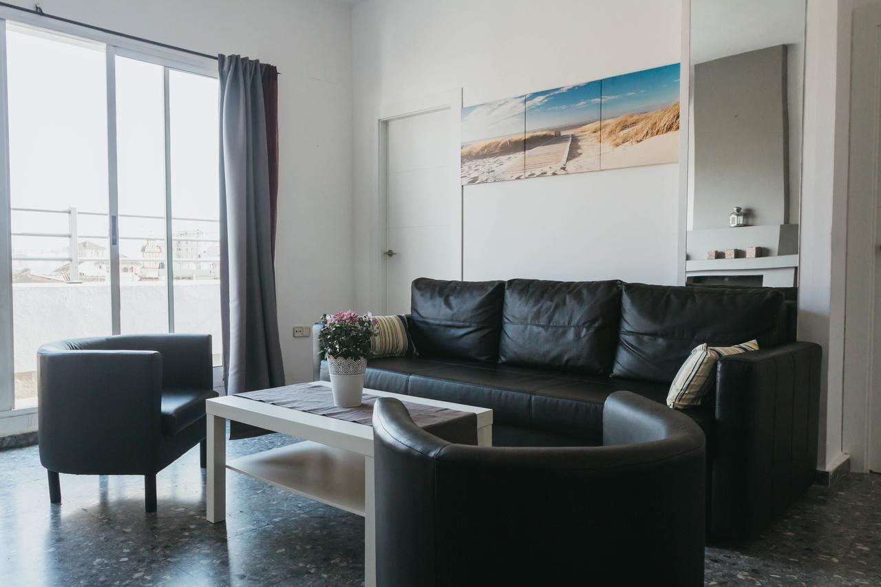 Atico Con Terraza Y Vistas Lägenhet Málaga Exteriör bild